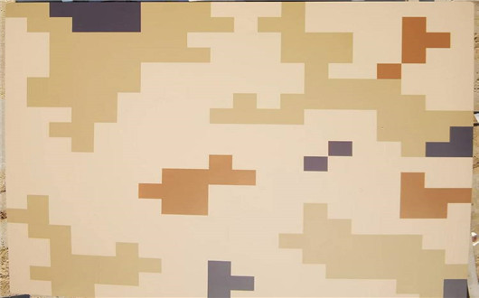 上饶荒漠迷彩漆喷涂